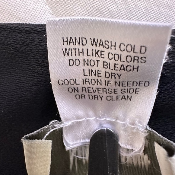 Neiman Marcus Black Career Business Workwear Dress Pants Trousers Side Zipper 10 - Picture 8 of 8